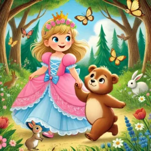 la princesa y el osito un viaje magico por el bosque encantado para salvar a los amigos del reino (1)