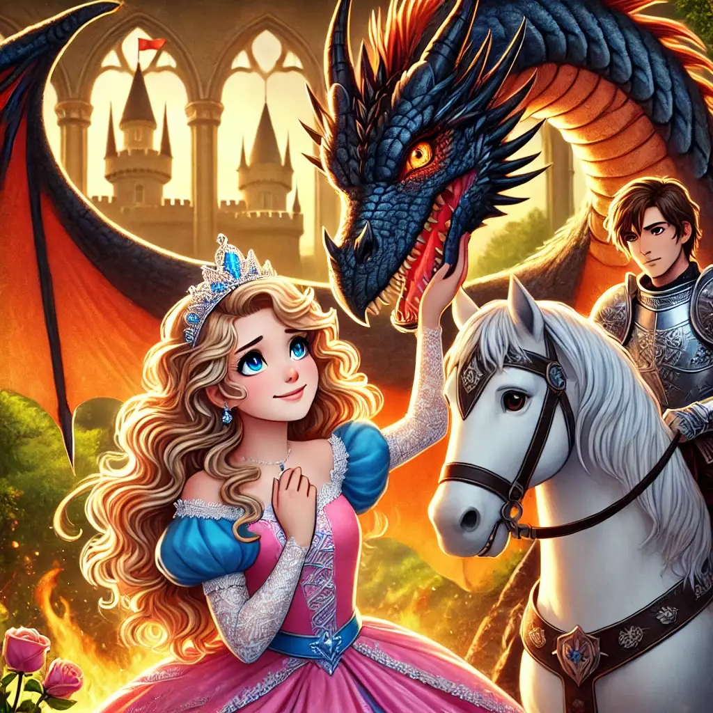 la princesa y el principe valiente un amor nacido en el fuego del dragon (1)