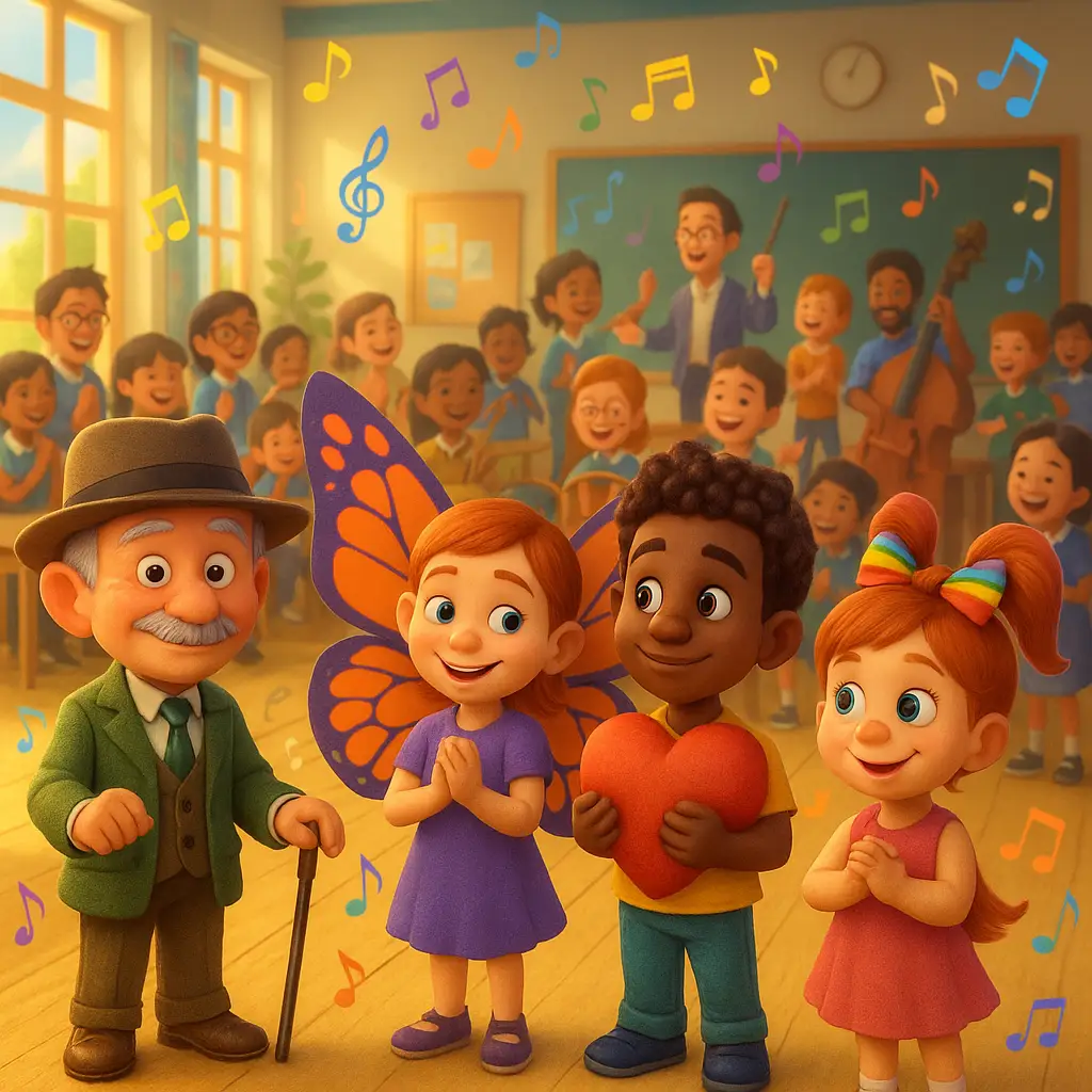 la sinfonia de la armonia donde la igualdad y la tolerancia crean un concierto de paz y alegria en el corazon de la escuela