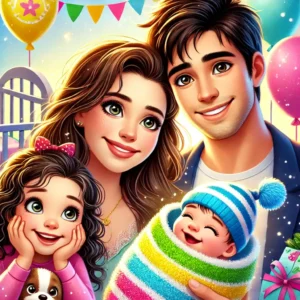 la sorpresa de la familia la llegada del nuevo miembro (1)