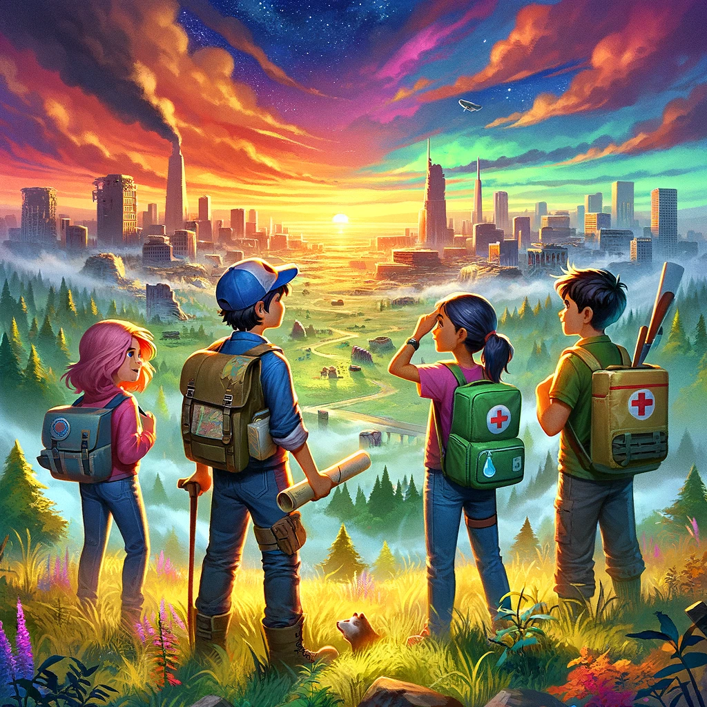 la travesia de los cinco valientes