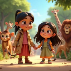 las aventuras de joaquina y felipa en el reino de los animales (1)