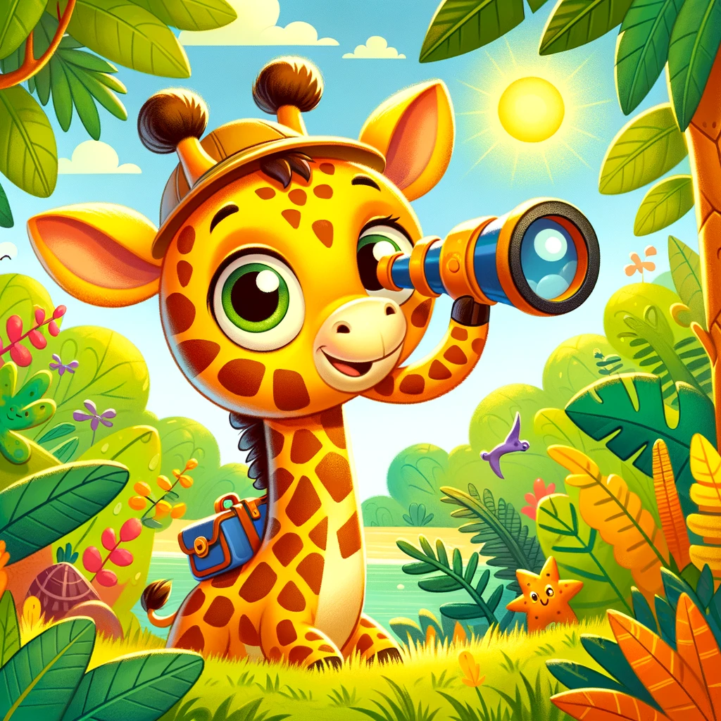 las aventuras de larry la jirafa