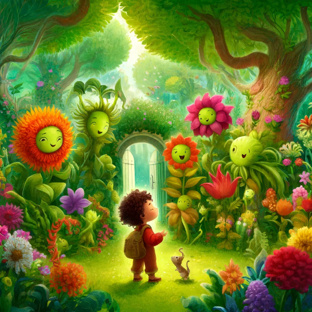 las aventuras de manu y el jardin