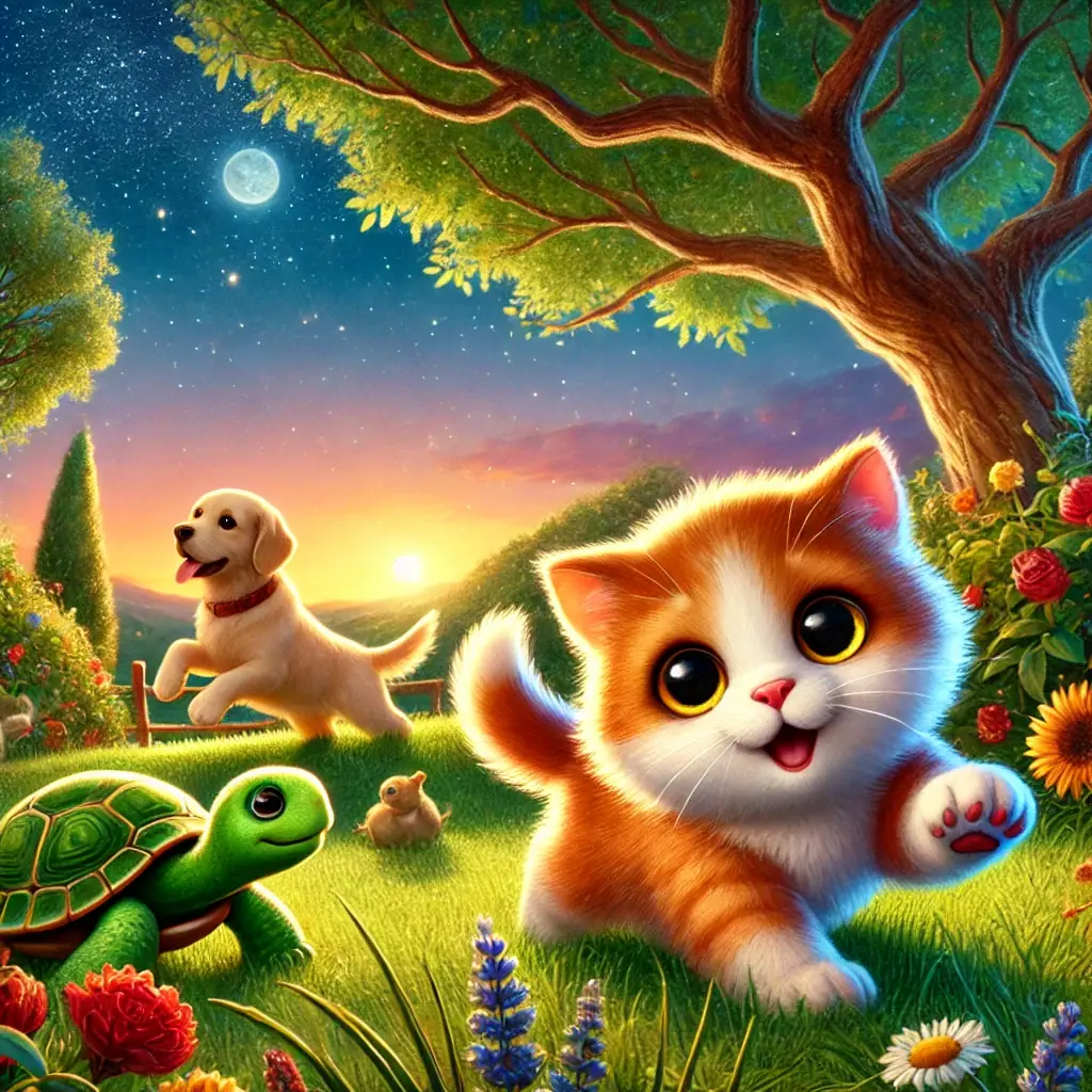 las aventuras de max en el jardin estrellado