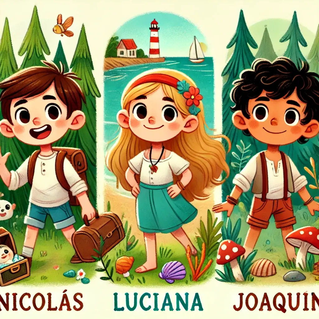 las aventuras de nicolas luciana y joaquin en vacaciones