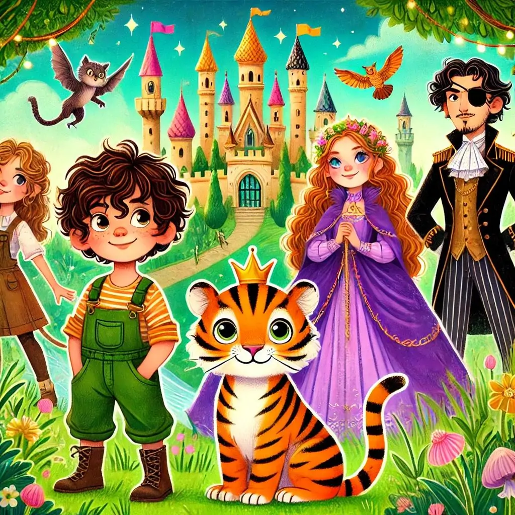 las aventuras de pinino y el tigre en el reino del nunca jamas