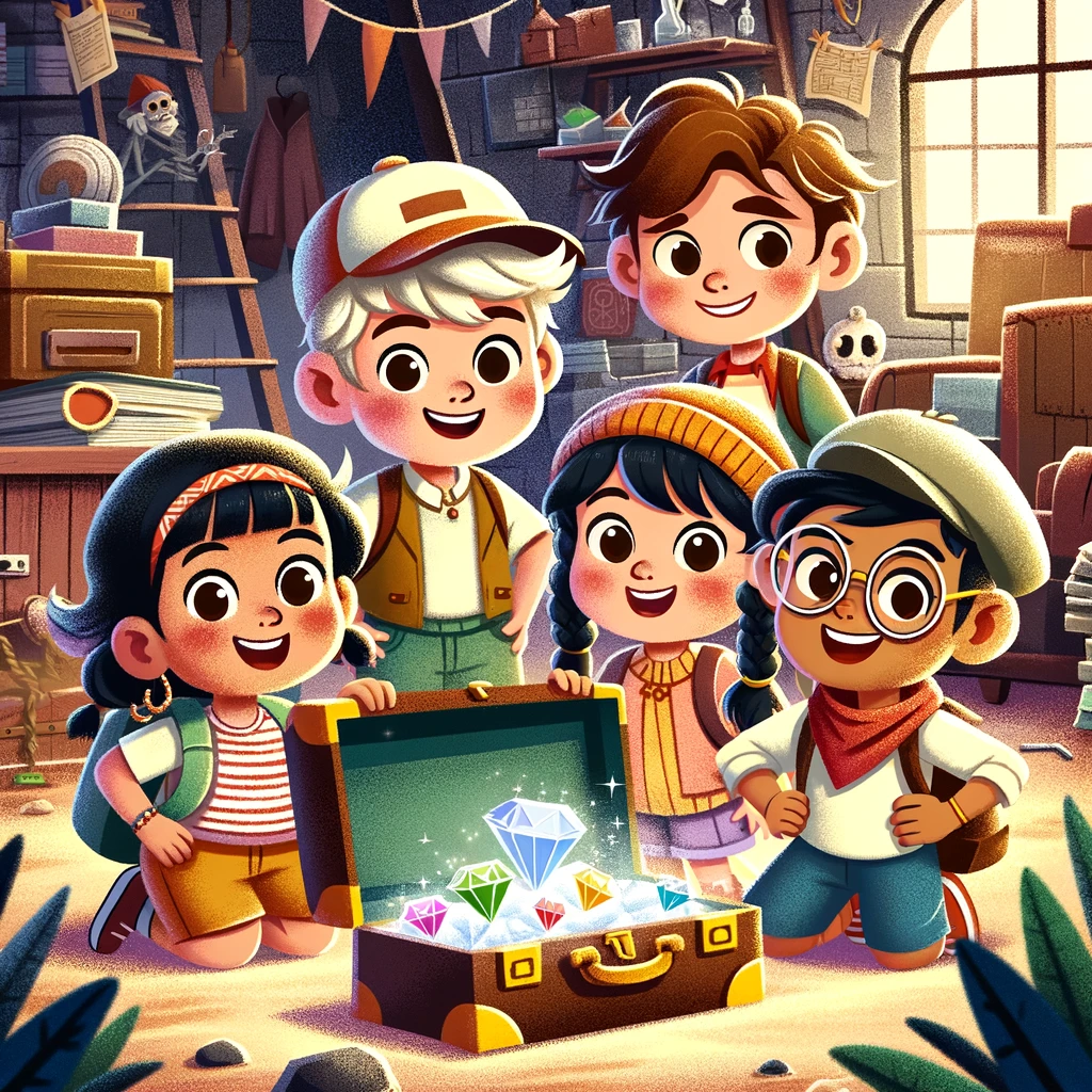 las joyas del atico misterioso