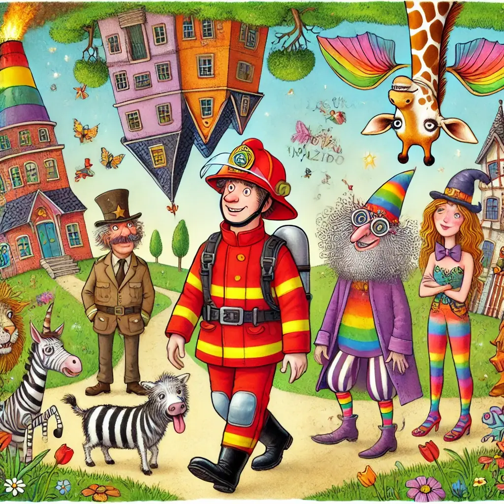 las locuras magicas de gulliver en el pueblo invertido