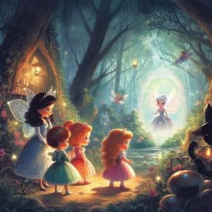 las tres hermanas y el bosque magico