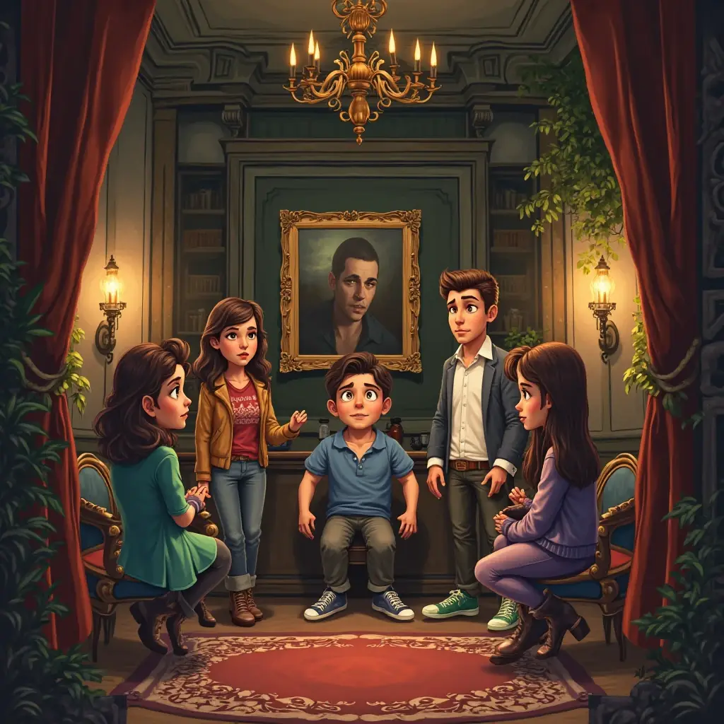 le week end mysterieux au manoir oublie