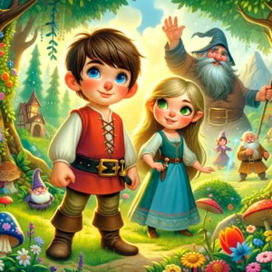 libardo y alix en el bosque magico