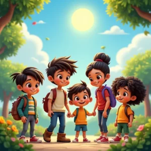 little friends big adventures colorful world discovery