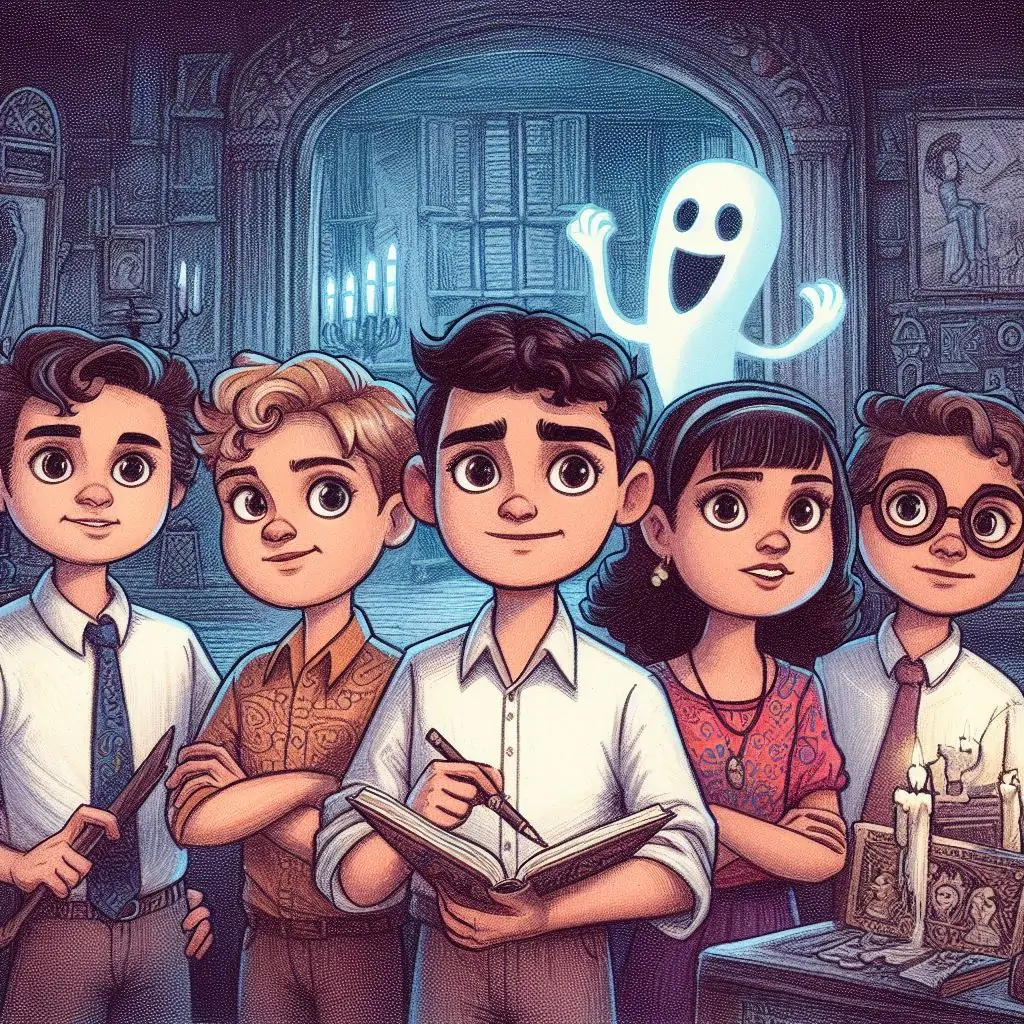 los 5 amigos en la mansion de los secretos