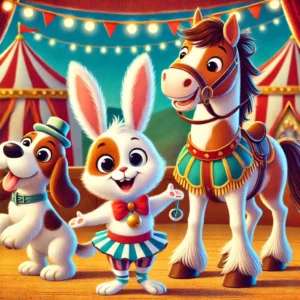 los amigos en el circo