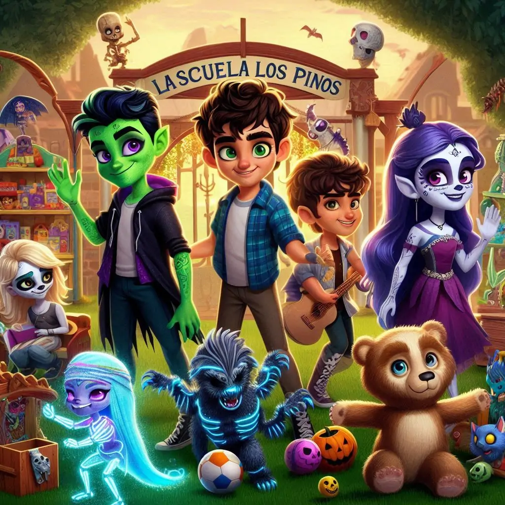 los amigos magicos de la escuela de los pinos