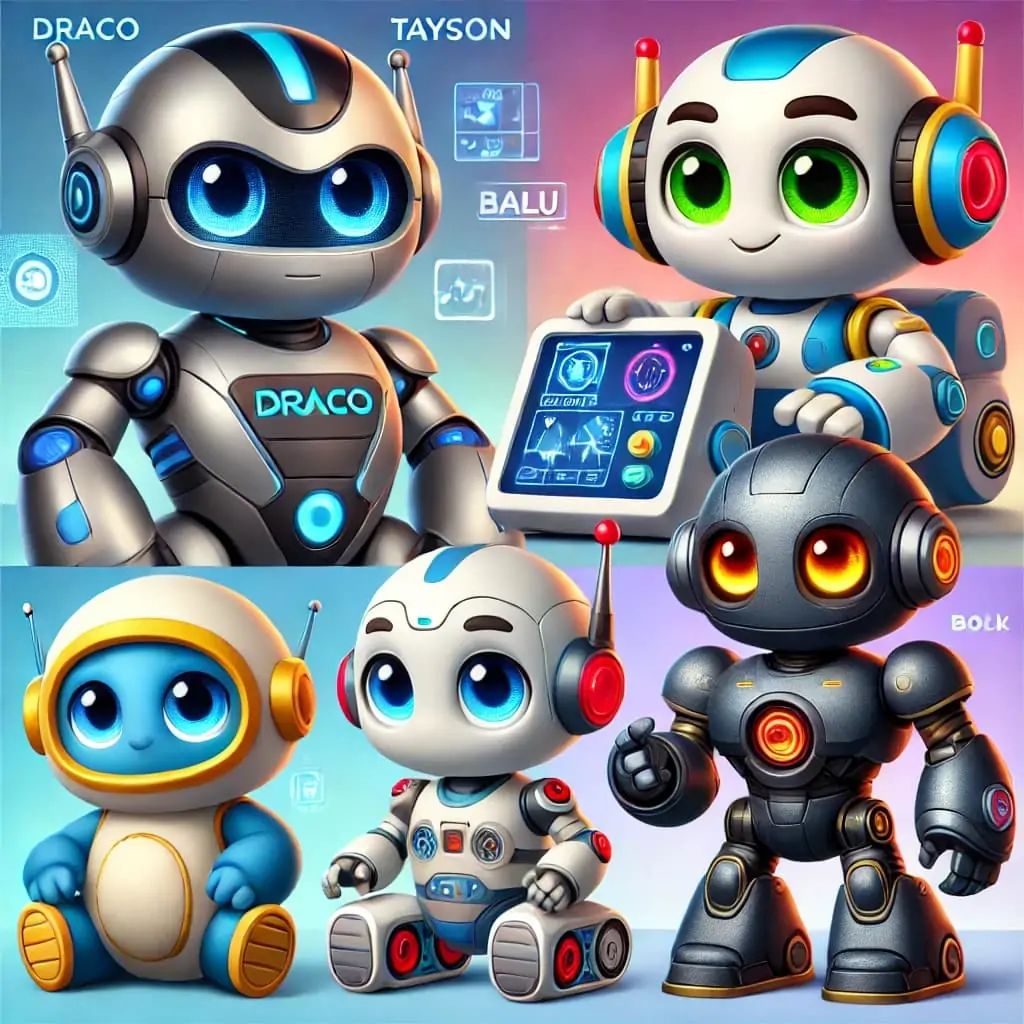 los amigos roboticos del futuro