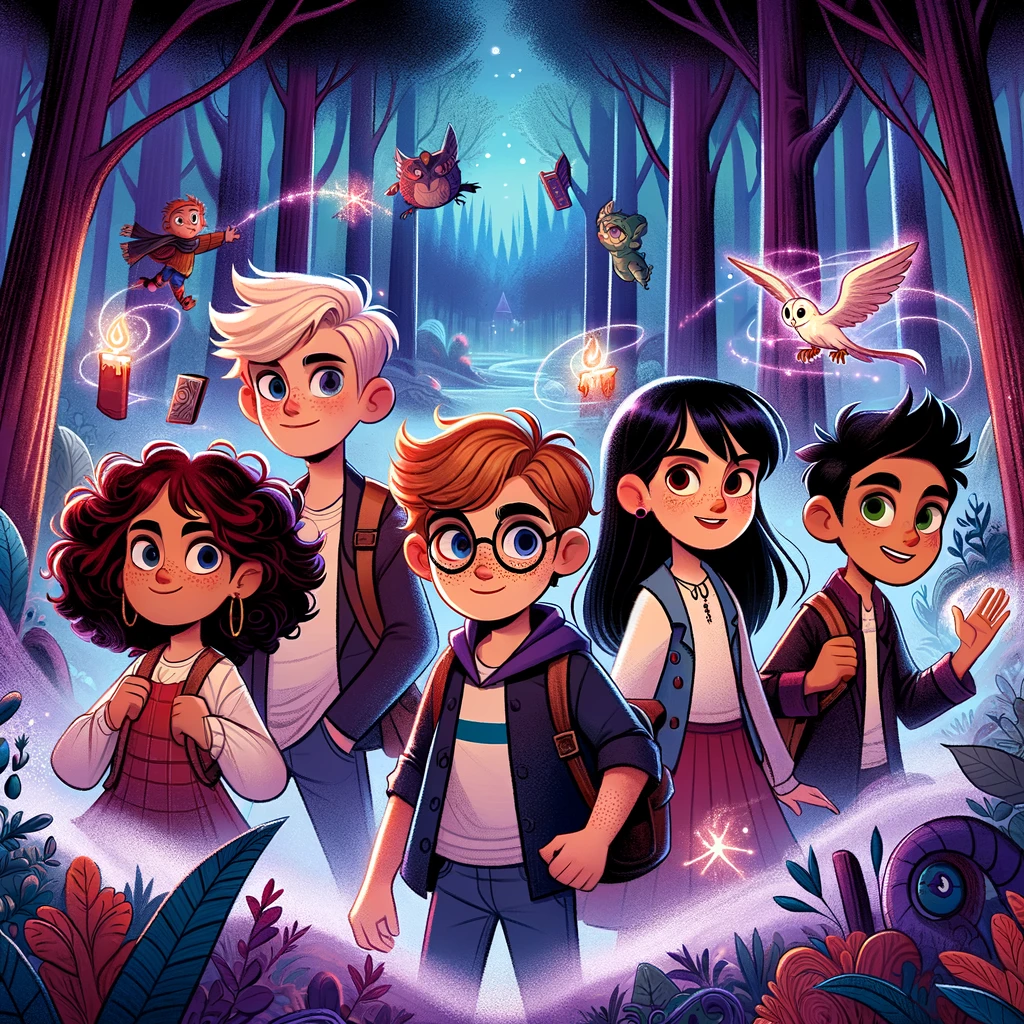 los guardianes del bosque encantado 1