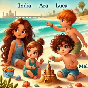 los hermanos perdidos en la playa (1)