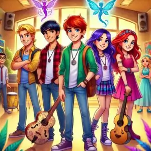 los rainbow booms y las dazzlings