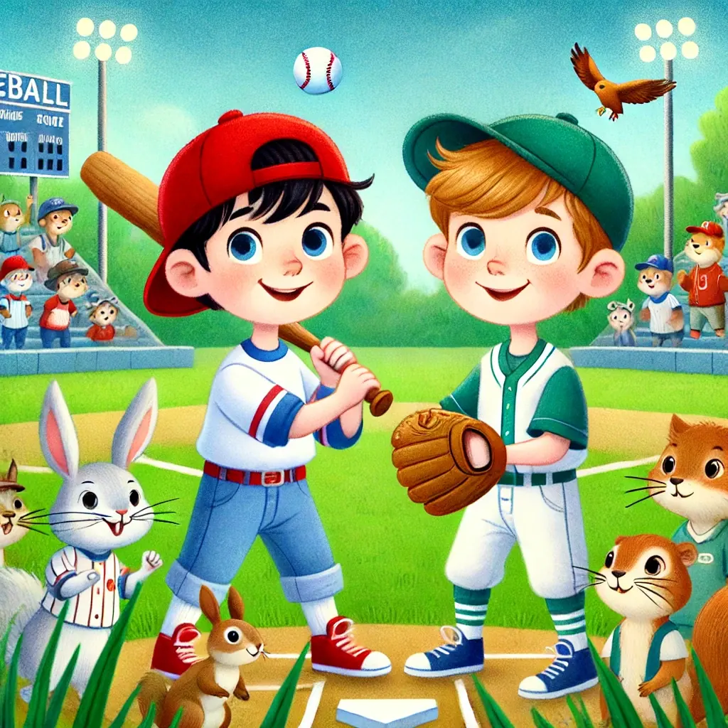 lucas jacob y el partido de beisbol en el bosque