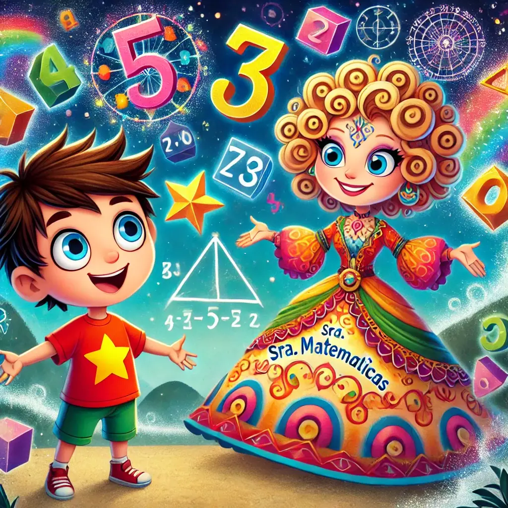 lucas y la sra matematicas