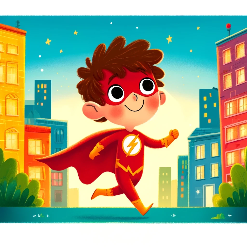 lucas y su gran aventura de superheroe