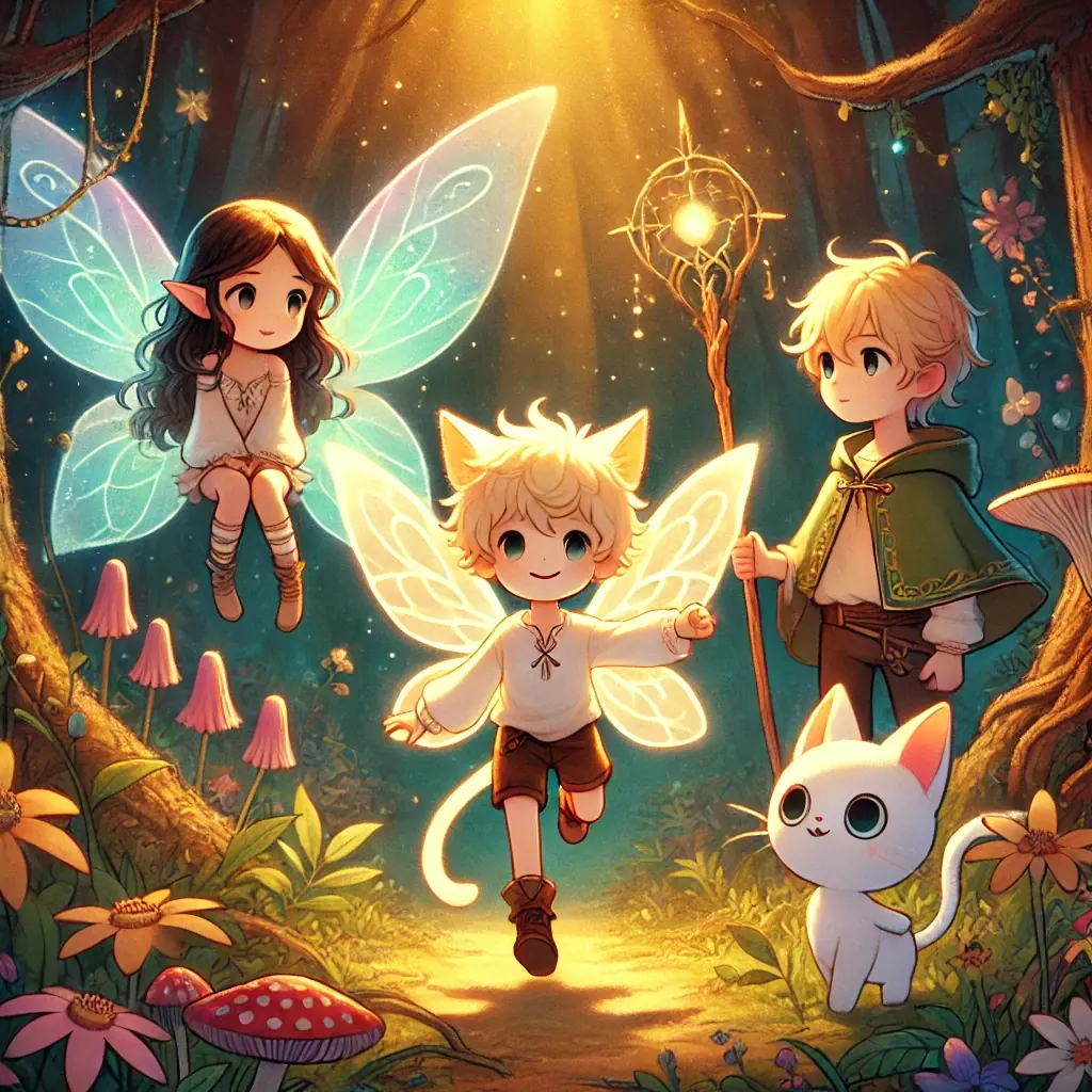 luci uriel y el bosque encantado
