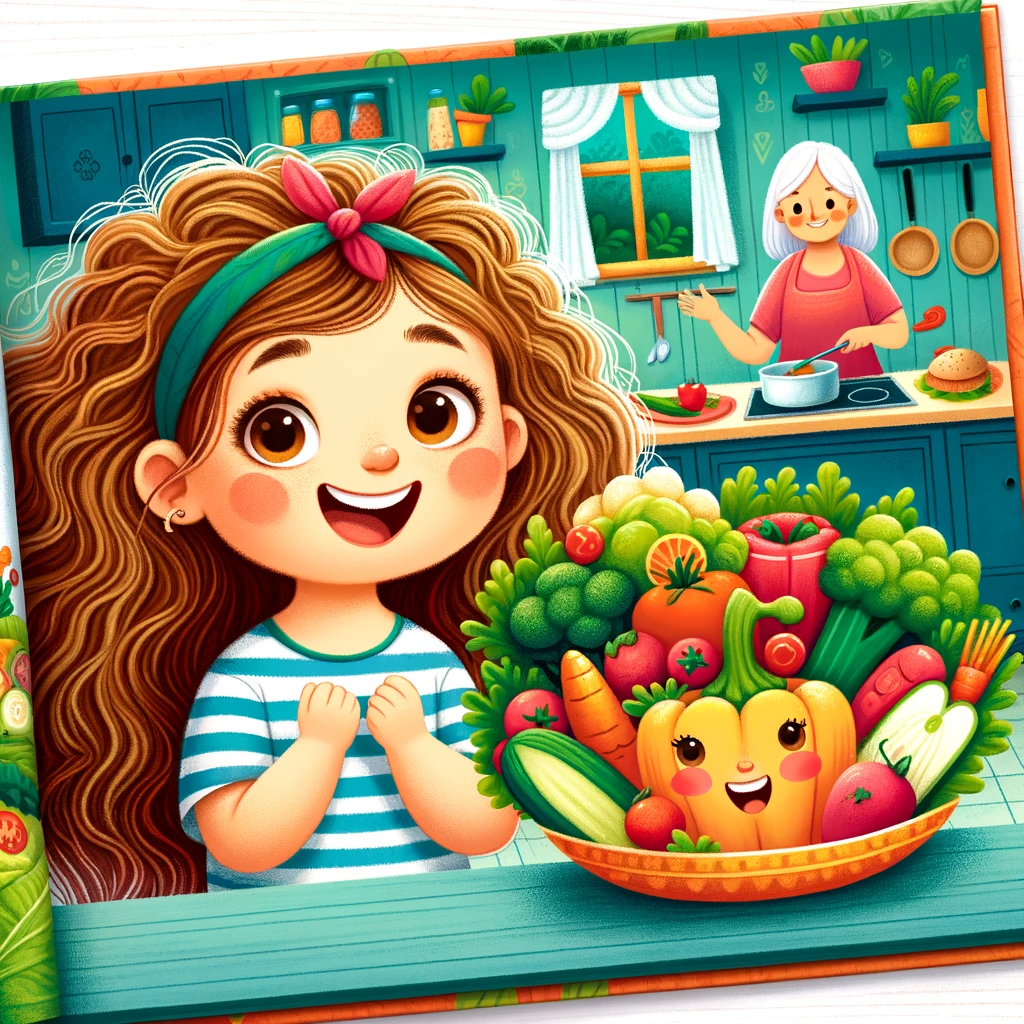 luisana y el misterio de las verduras magicas