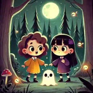 lulu y lida en el bosque misterioso