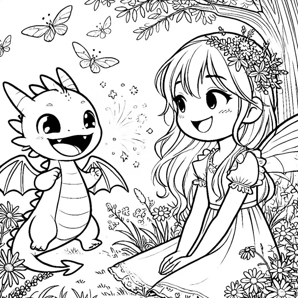 luna y chispa la dragona aventuras en el jard n