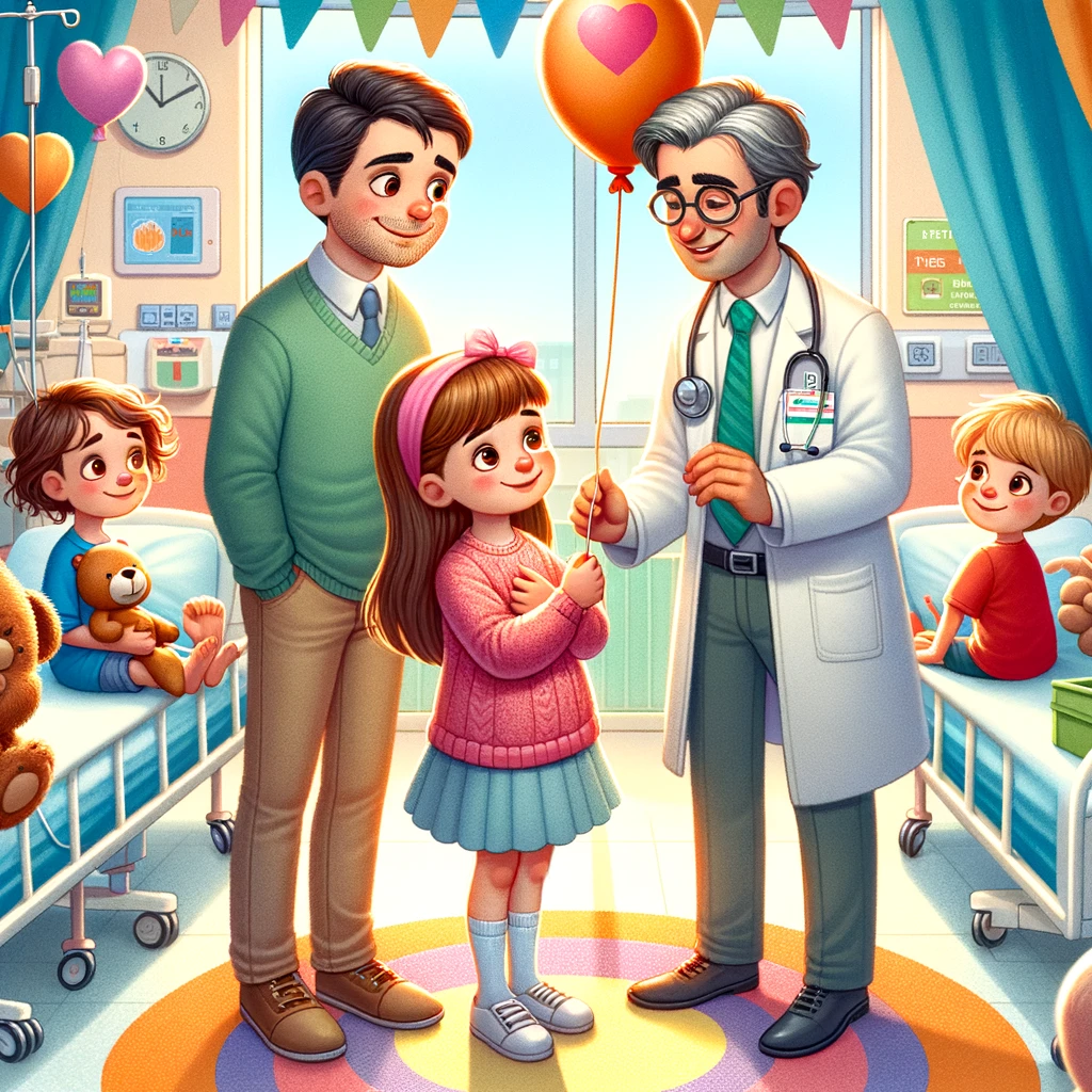 maria y su aventura en el hospital