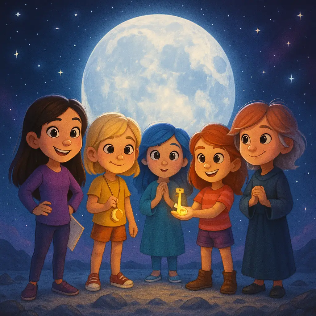 mas alla de la luna un viaje magico de primos y secretos