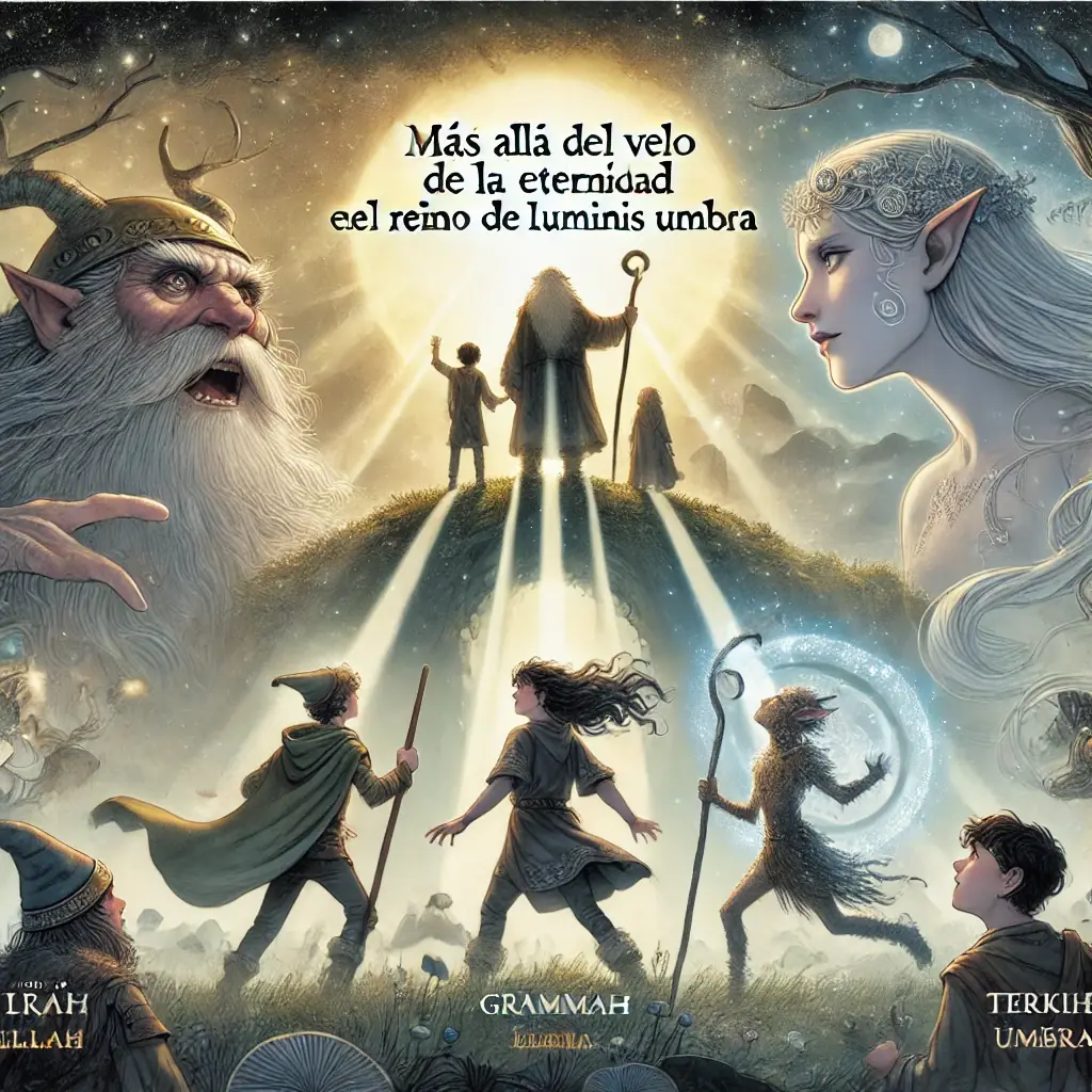 mas alla del velo de la eternidad en el reino de luminis umbra