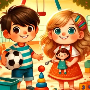 mateo y alaia un juego igualitario