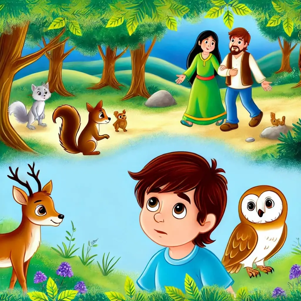 mateo y el bosque magico