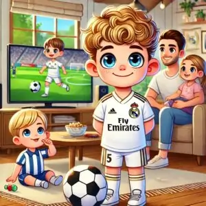 mateo y su gran aventura nocturna en el real madrid