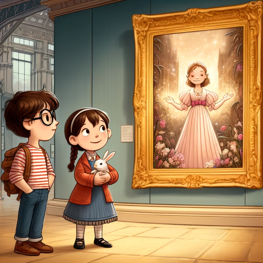 matilda y gaston en la aventura en el museo