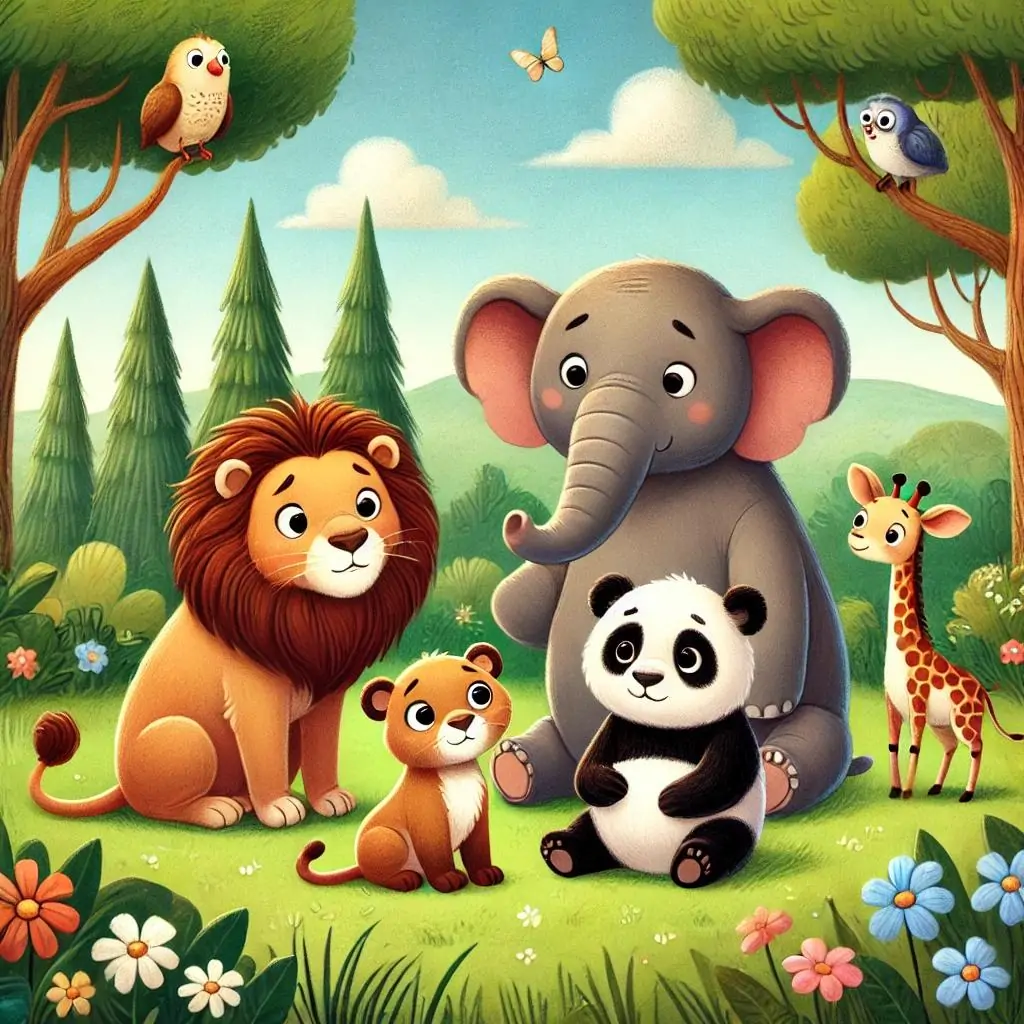 mel y fer en el bosque triste