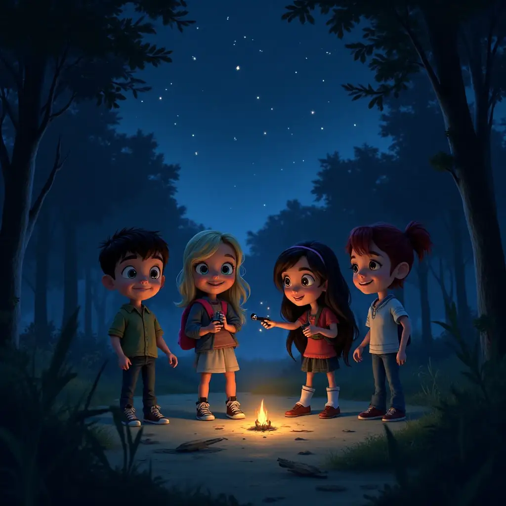 misterio bajo las estrellas de verano secretos y silencios entre amigos (1)