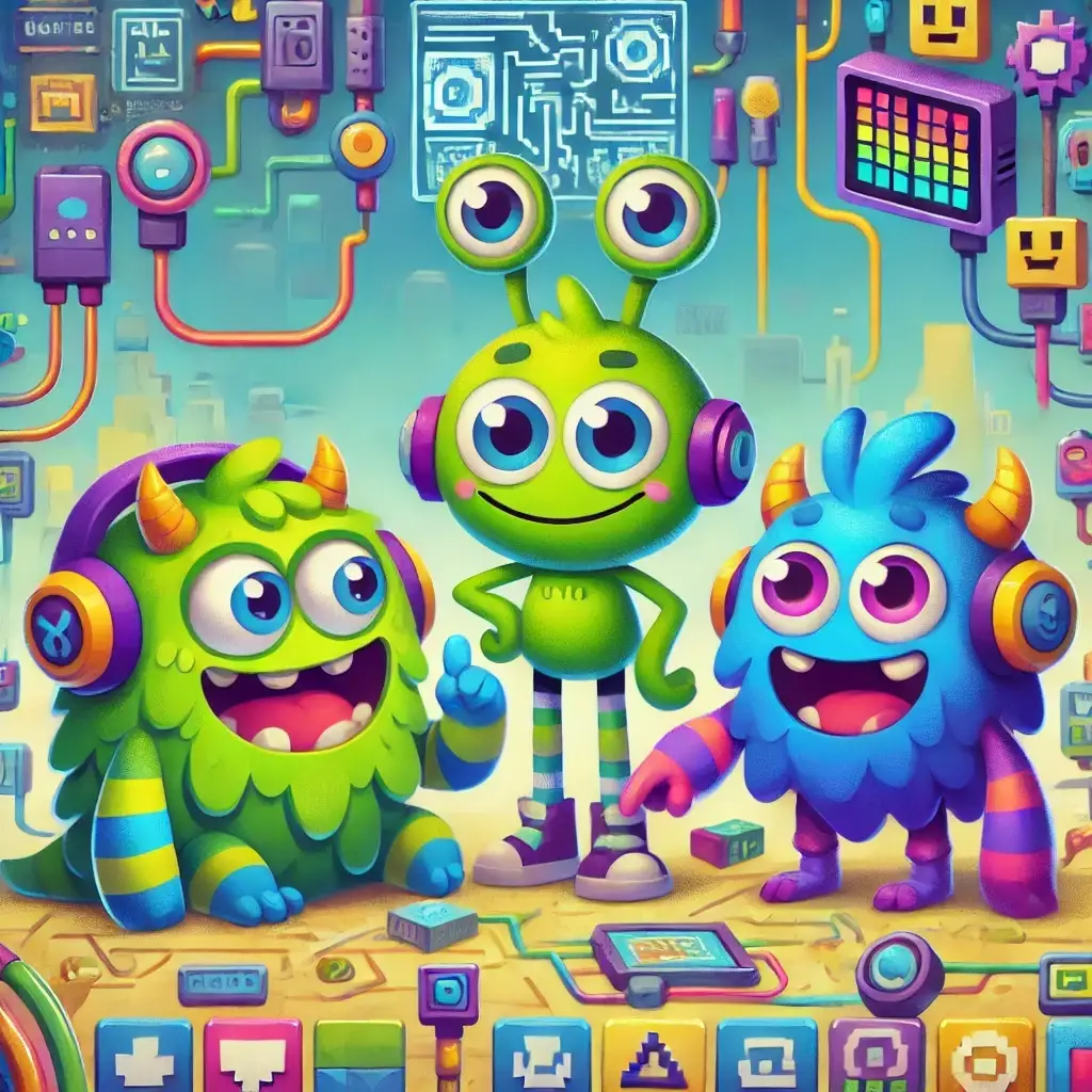 monstruos en el reino de los pixeles unidos (1)