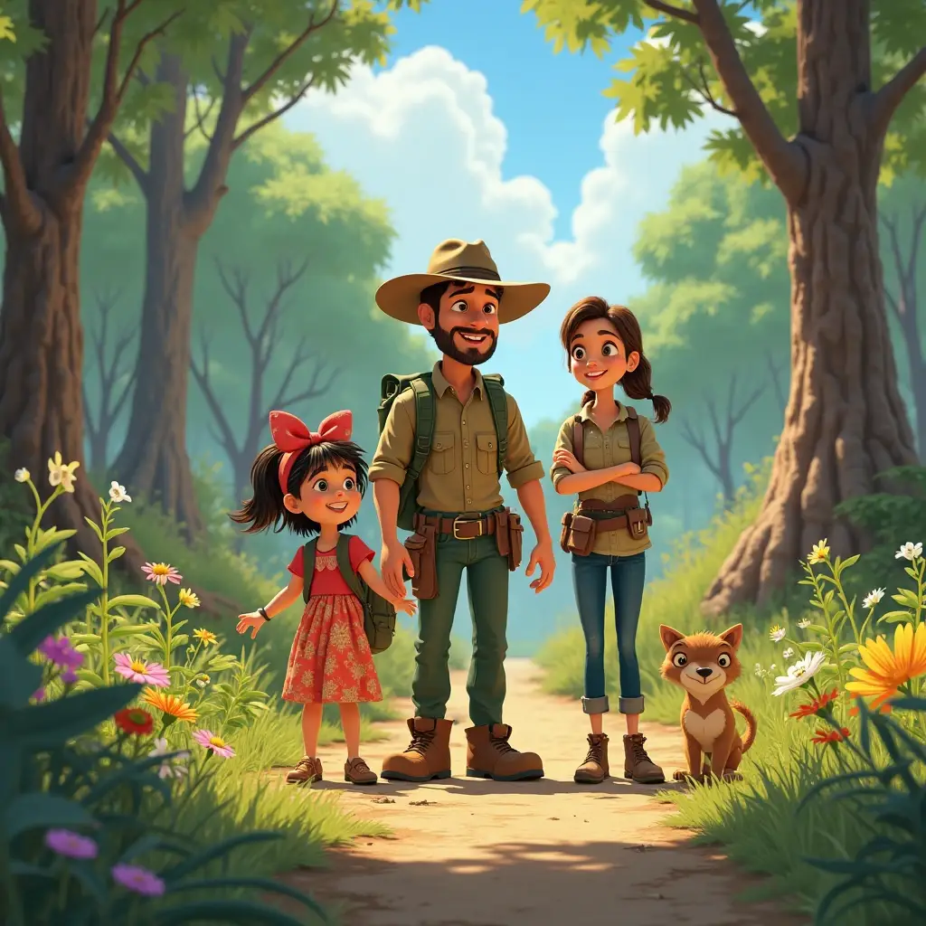 nacho el guardian del bosque un dia magico con filip lana y la curiosa luli (1)