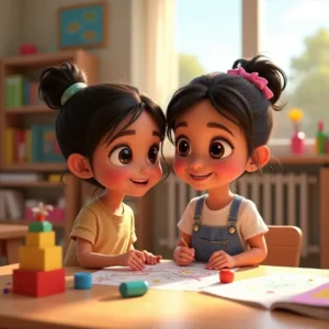 nayla petite fleur etrangere s epanouit a l ecole maternelle de france (1)