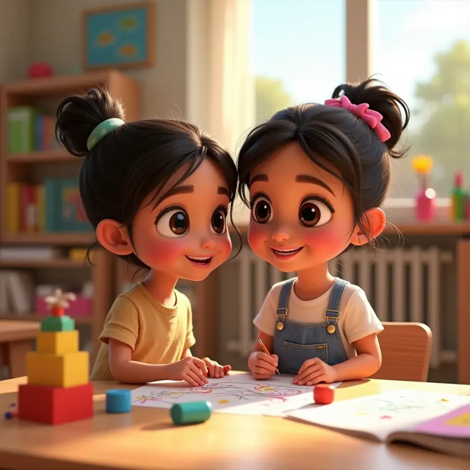 nayla petite fleur etrangere s epanouit a l ecole maternelle de france (1)