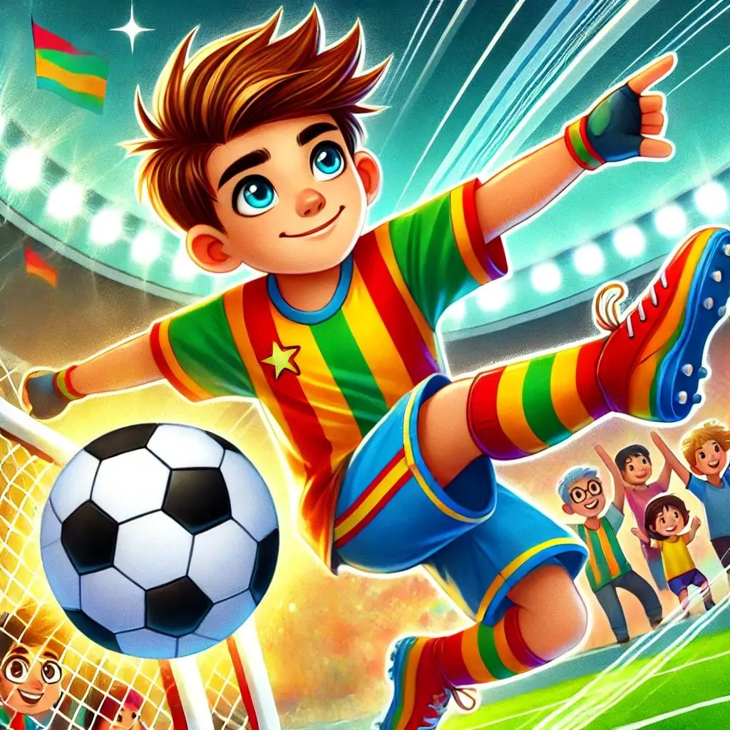 nicolas y la magia del futbol