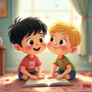 ninos y ninas somos todos iguales con corazones que riman