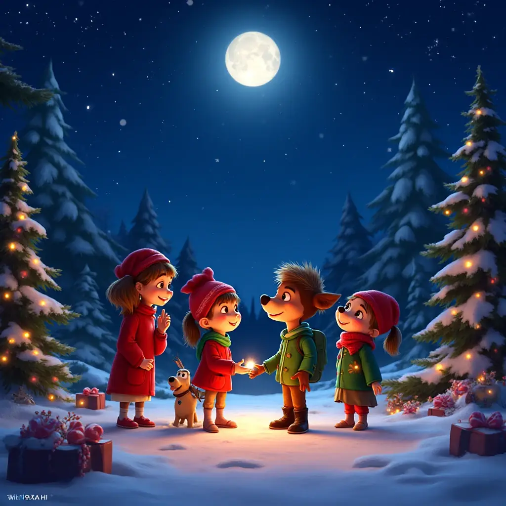 noche de estrellas y milagros navidenos
