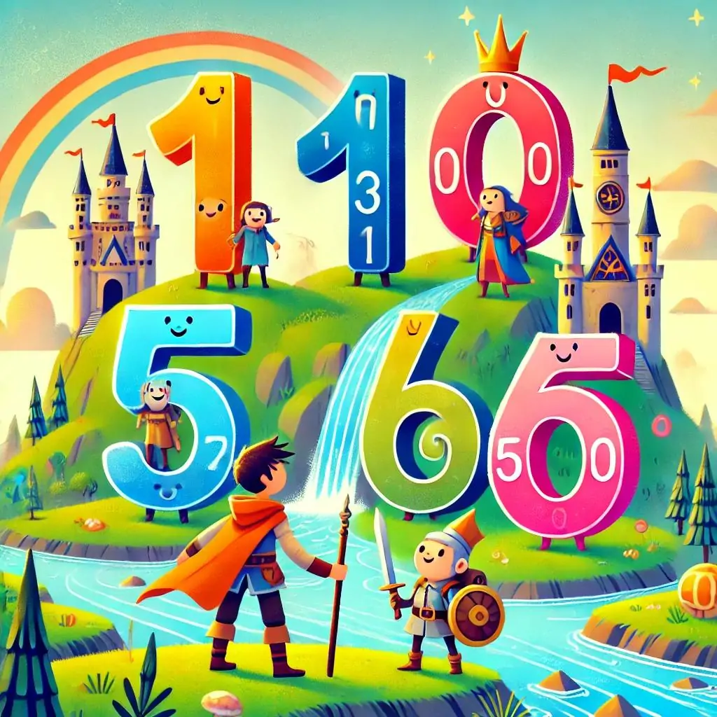 numerolandia y la familia del diez