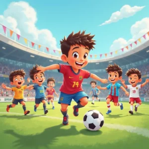 pequenos campeones con grandes suenos en el campo de futbol (1)