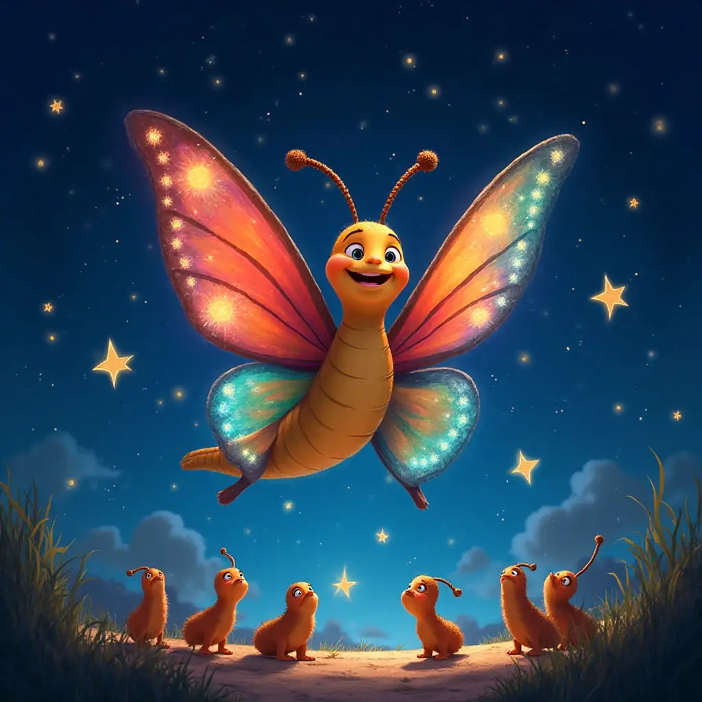 pipo el gusanito que alcanzo las estrellas